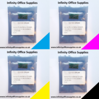 Infinity Office Supplies IOS - IUP23 CMYK toner chip for the Konica Minolta printer
