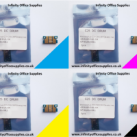 Infinity Office Supplies IOS - IUP14 CMYK toner chip for the Konica Minolta printer