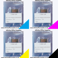 Infinity Office Supplies IOS - TNP48 CMYK toner chip for the Konica Minolta printer